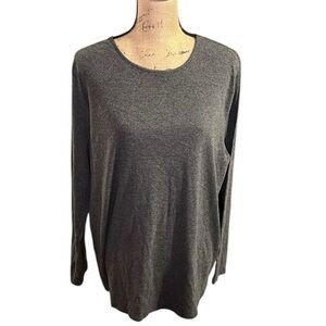 Workshop Republic Clothing long sleeve plus size tee shirt blouse